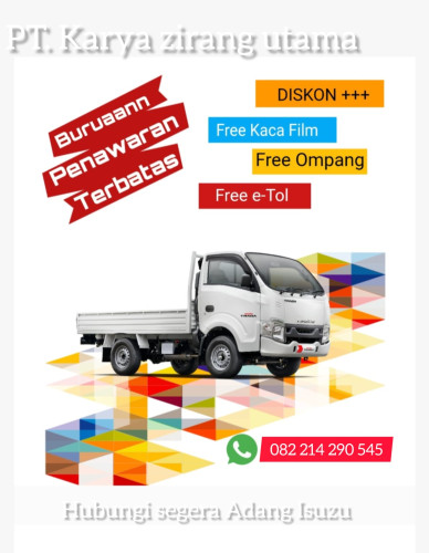 Promo Isuzu Traga purwakarta